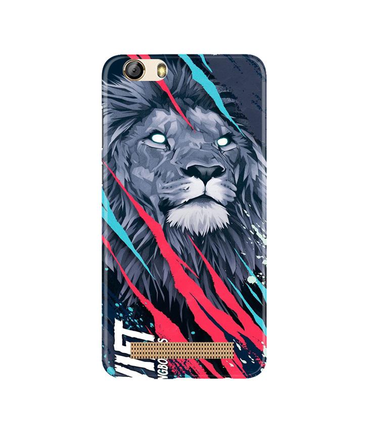 Lion Mobile Back Case for Gionee M5 Lite (Design - 278) Lion Case for Gionee M5 Lite (Design No. 278)