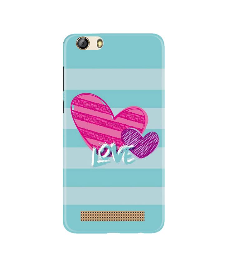 Love Mobile Back Case for Gionee M5 Lite (Design - 299) Love Case for Gionee M5 Lite (Design No. 299)