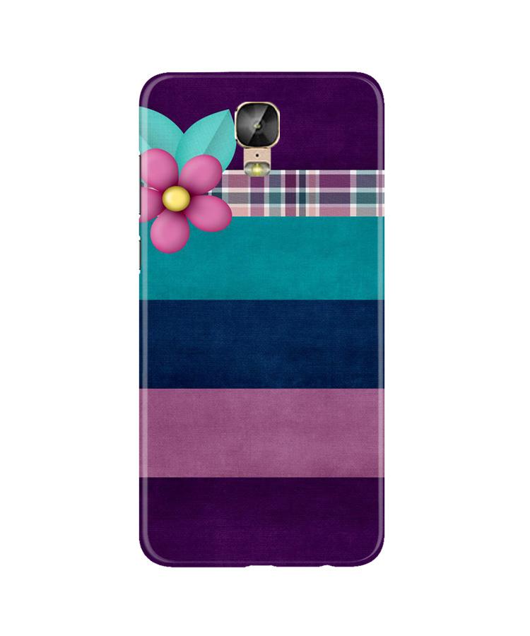 Purple Blue Mobile Back Case for Gionee M5 Plus (Design - 37) Purple Blue Case for Gionee M5 Plus