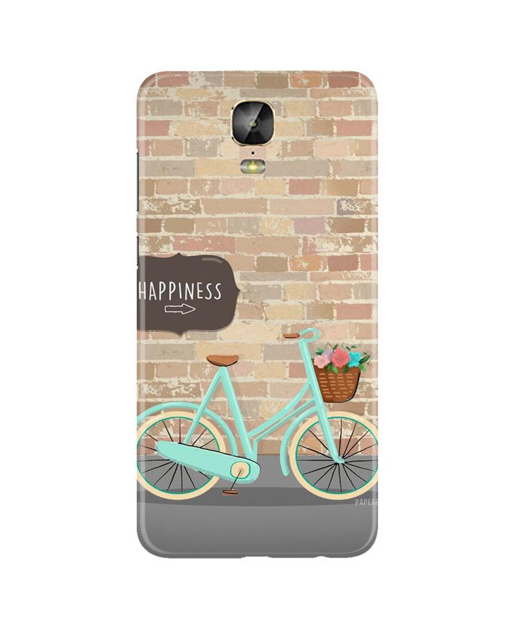 Happiness Mobile Back Case for Gionee M5 Plus (Design - 53) Happiness Case for Gionee M5 Plus