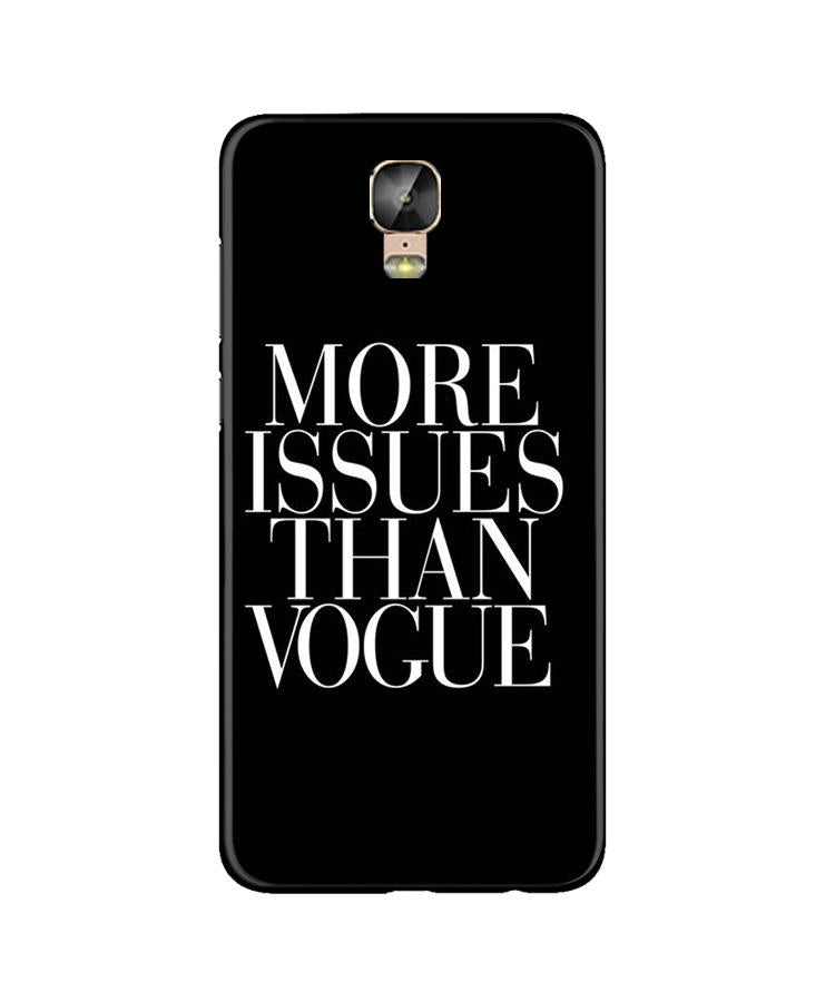More Issues than Vague Mobile Back Case for Gionee M5 Plus (Design - 74) More Issues than Vague Case for Gionee M5 Plus