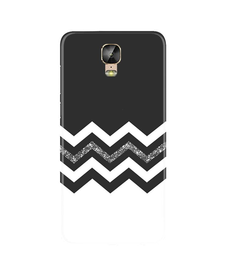 Black white Pattern2Mobile Back Case for Gionee M5 Plus (Design - 83) Black white Pattern2Case for Gionee M5 Plus