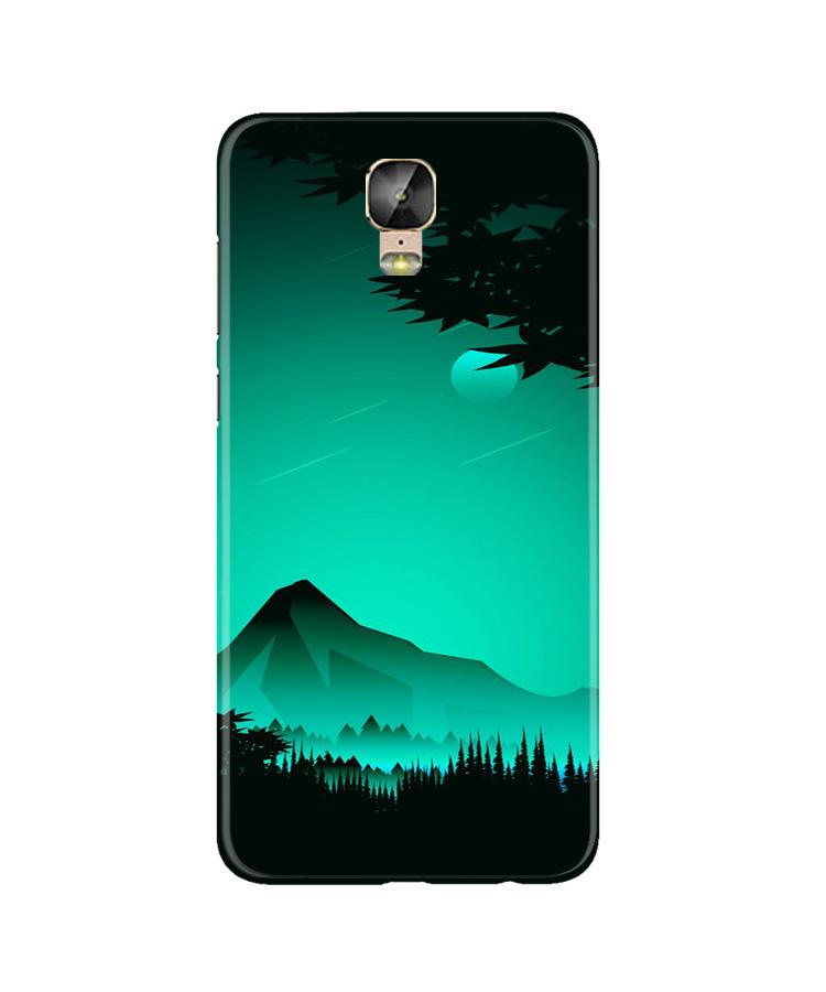 Moon Mountain Mobile Back Case for Gionee M5 Plus (Design - 204) Moon Mountain Case for Gionee M5 Plus (Design - 204)