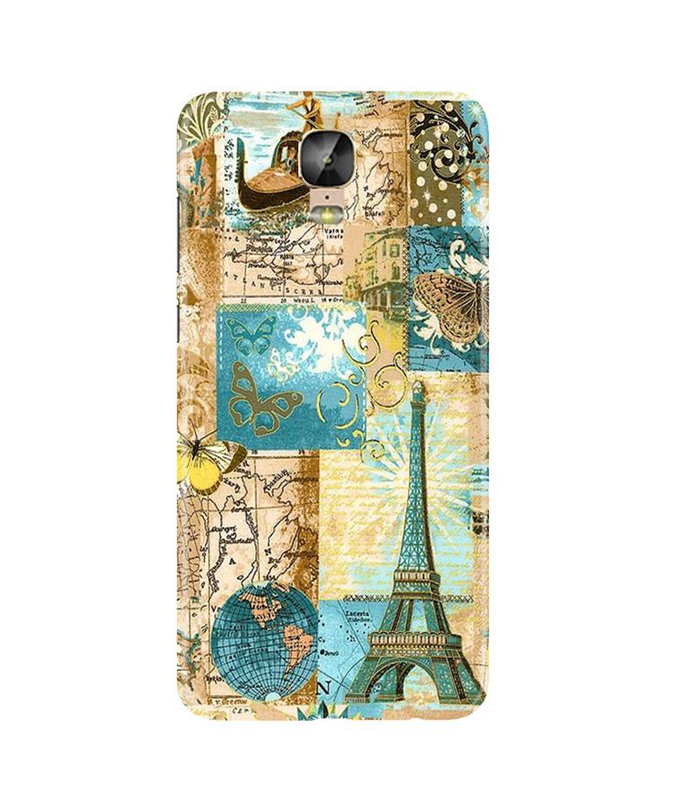 Travel Eiffel Tower Mobile Back Case for Gionee M5 Plus (Design - 206) Travel Eiffel Tower Case for Gionee M5 Plus (Design No. 206)