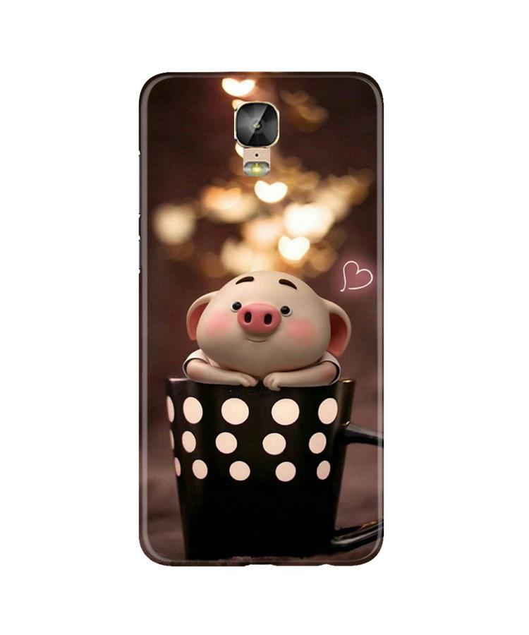 Cute Bunny Mobile Back Case for Gionee M5 Plus (Design - 213) Cute Bunny Case for Gionee M5 Plus (Design No. 213)