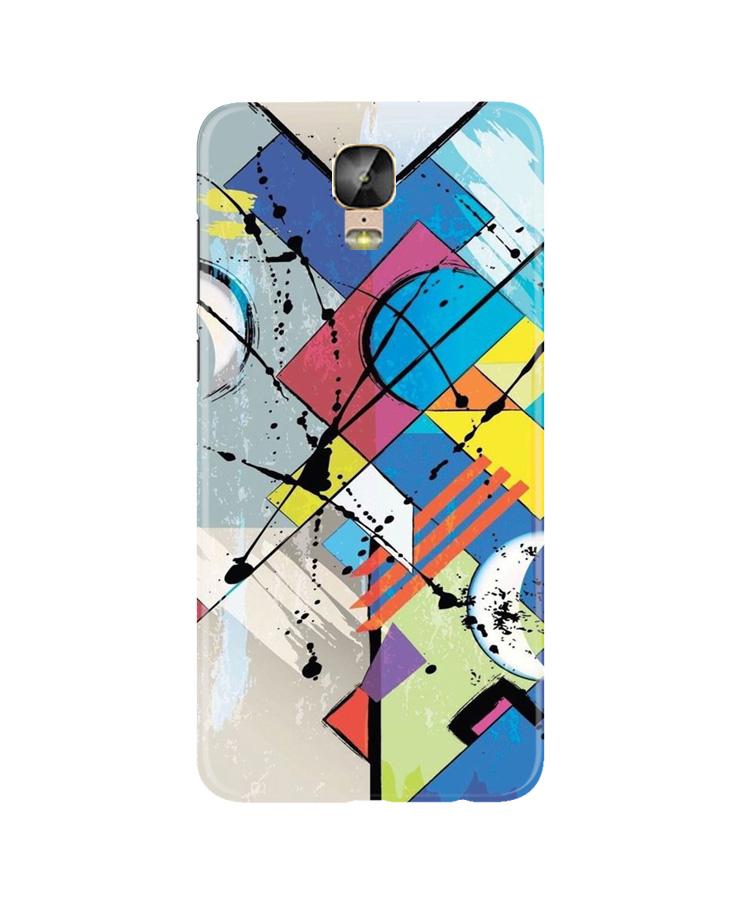 Modern Art Mobile Back Case for Gionee M5 Plus (Design - 235) Modern Art Case for Gionee M5 Plus (Design No. 235)