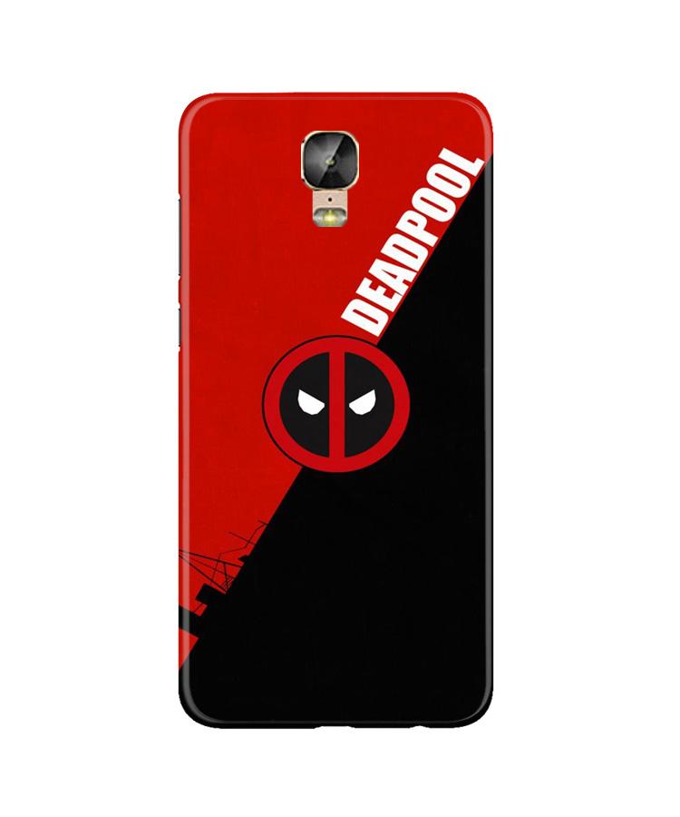 Deadpool Mobile Back Case for Gionee M5 Plus (Design - 248) Deadpool Case for Gionee M5 Plus (Design No. 248)