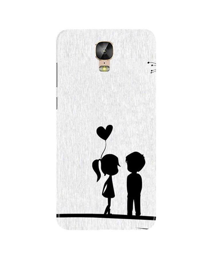 Cute Kid Couple Mobile Back Case for Gionee M5 Plus (Design - 283) Cute Kid Couple Case for Gionee M5 Plus (Design No. 283)