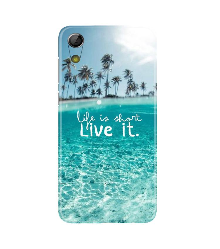 Life is short live it Mobile Back Case for Gionee P5L / P5W / P5 Mini (Design - 45) Life is short live it Case for Gionee P5L / P5W / P5 Mini