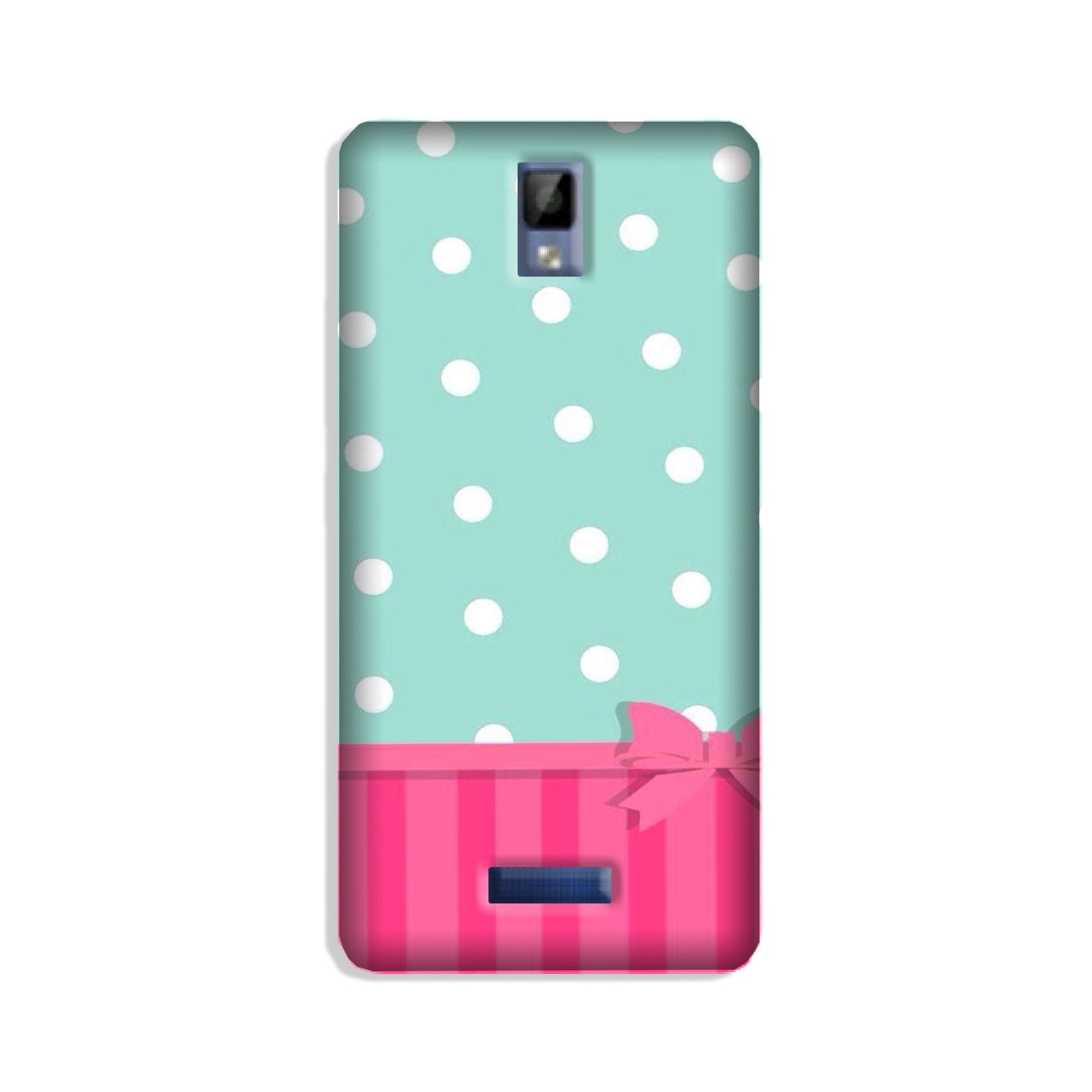 Gift Wrap Mobile Back Case for Gionee P7 (Design - 30) Gift Wrap Case for Gionee P7