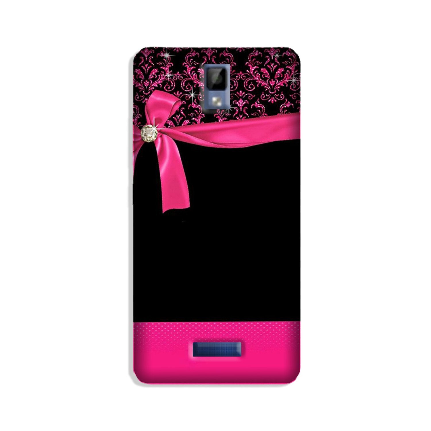 Gift Wrap4 Mobile Back Case for Gionee P7 (Design - 39) Gift Wrap4 Case for Gionee P7