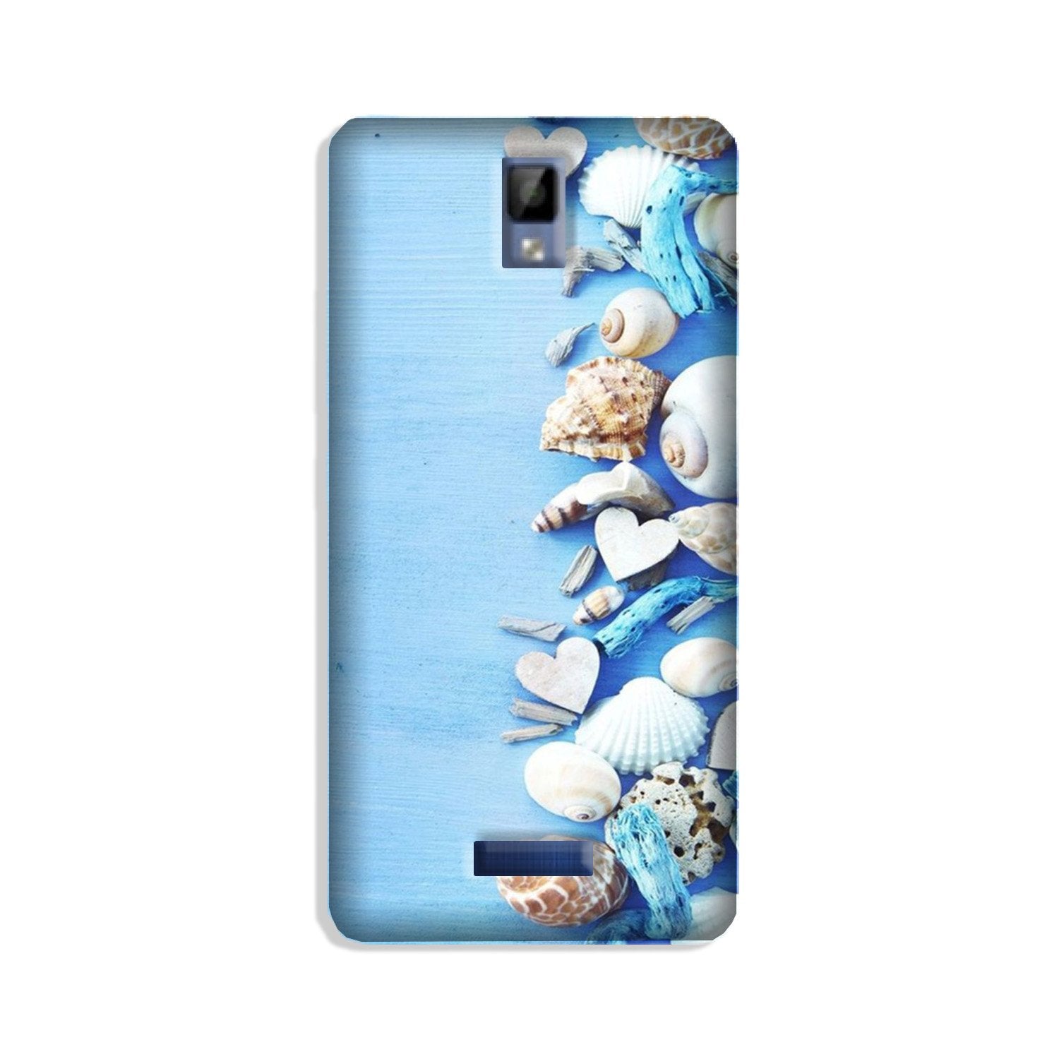 Sea Shells2 Mobile Back Case for Gionee P7 (Design - 64) Sea Shells2 Case for Gionee P7