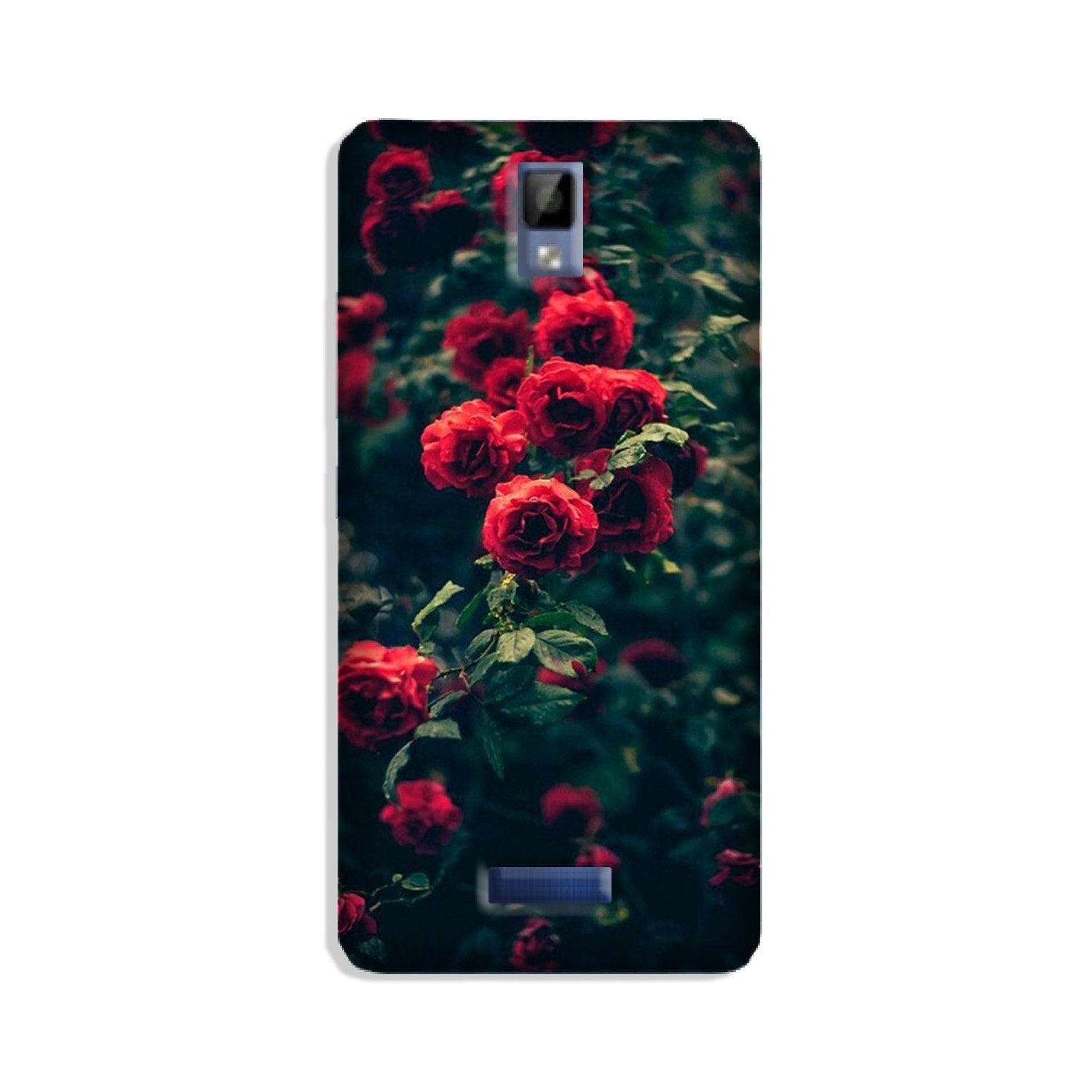 Red Rose Mobile Back Case for Gionee P7 (Design - 66) Red Rose Case for Gionee P7