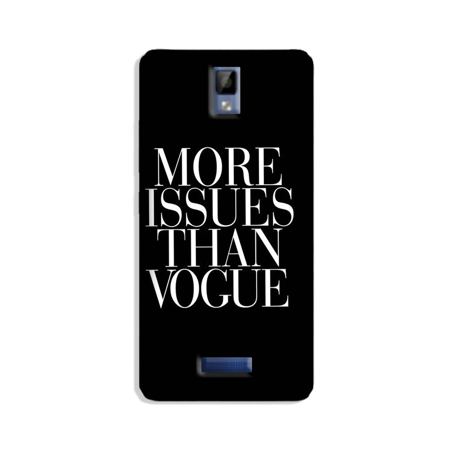 More Issues than Vague Mobile Back Case for Gionee P7 (Design - 74) More Issues than Vague Case for Gionee P7