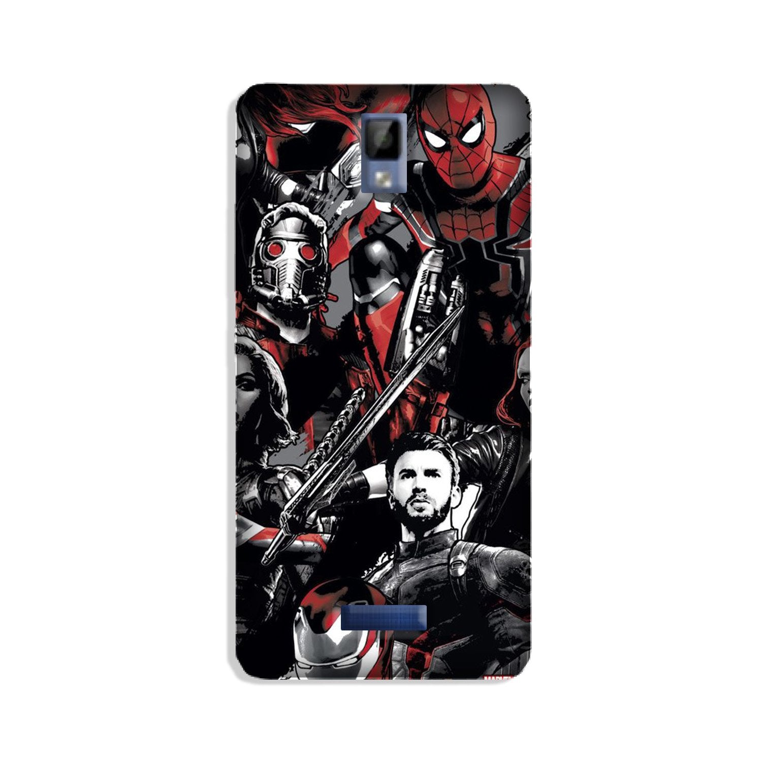 Avengers Mobile Back Case for Gionee P7 (Design - 190) Avengers Case for Gionee P7 (Design - 190)