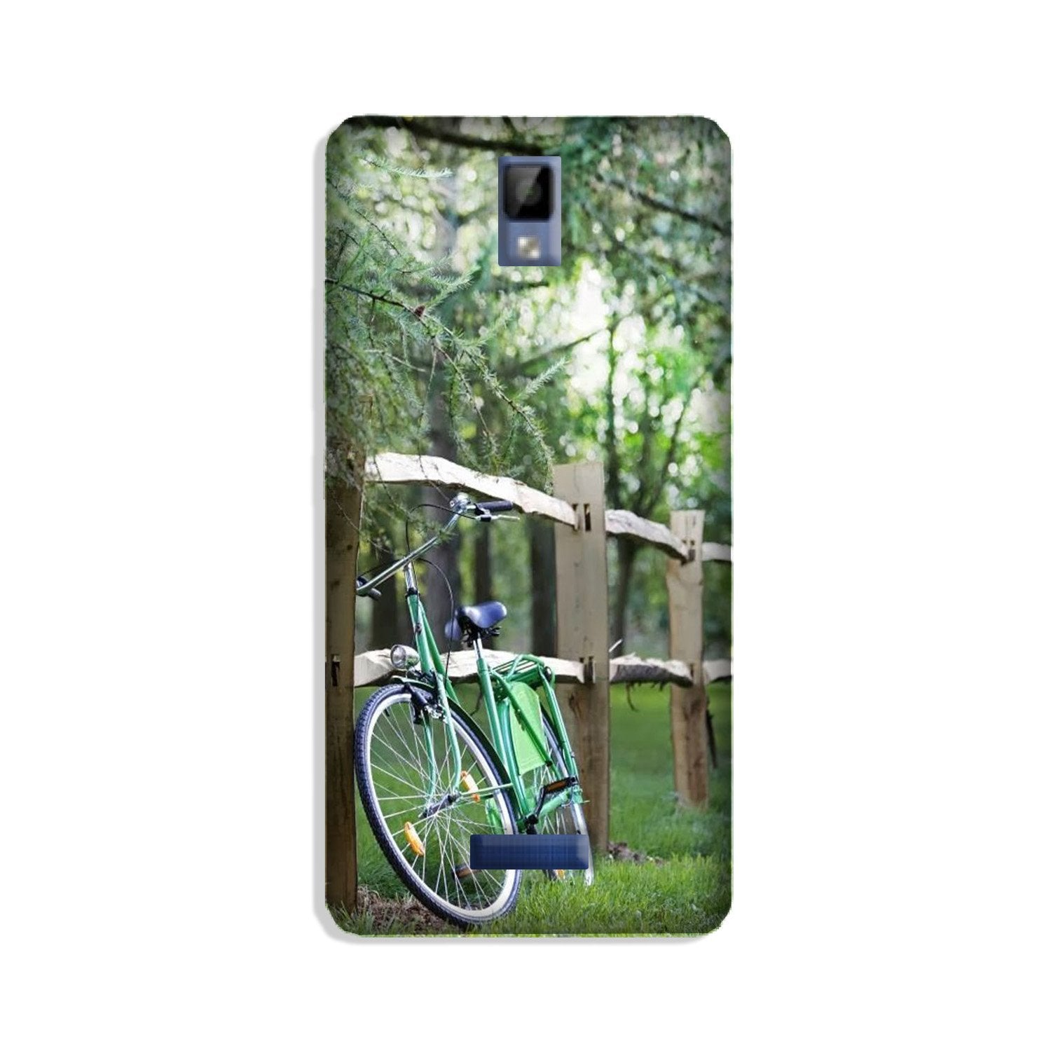 Bicycle Mobile Back Case for Gionee P7 (Design - 208) Bicycle Case for Gionee P7 (Design No. 208)