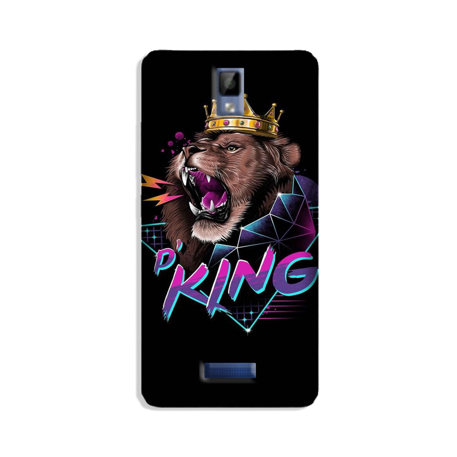 Lion King Mobile Back Case for Gionee P7 (Design - 219) Lion King Case for Gionee P7 (Design No. 219)