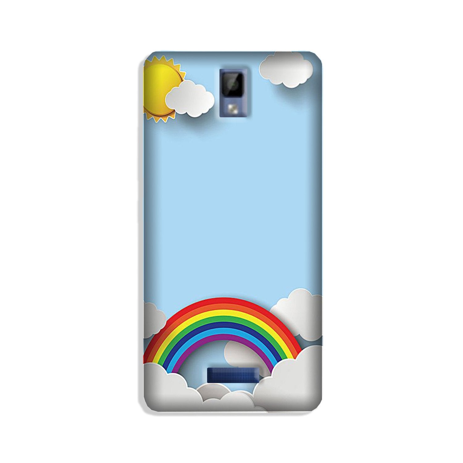 Rainbow Mobile Back Case for Gionee P7 (Design - 225) Rainbow Case for Gionee P7 (Design No. 225)