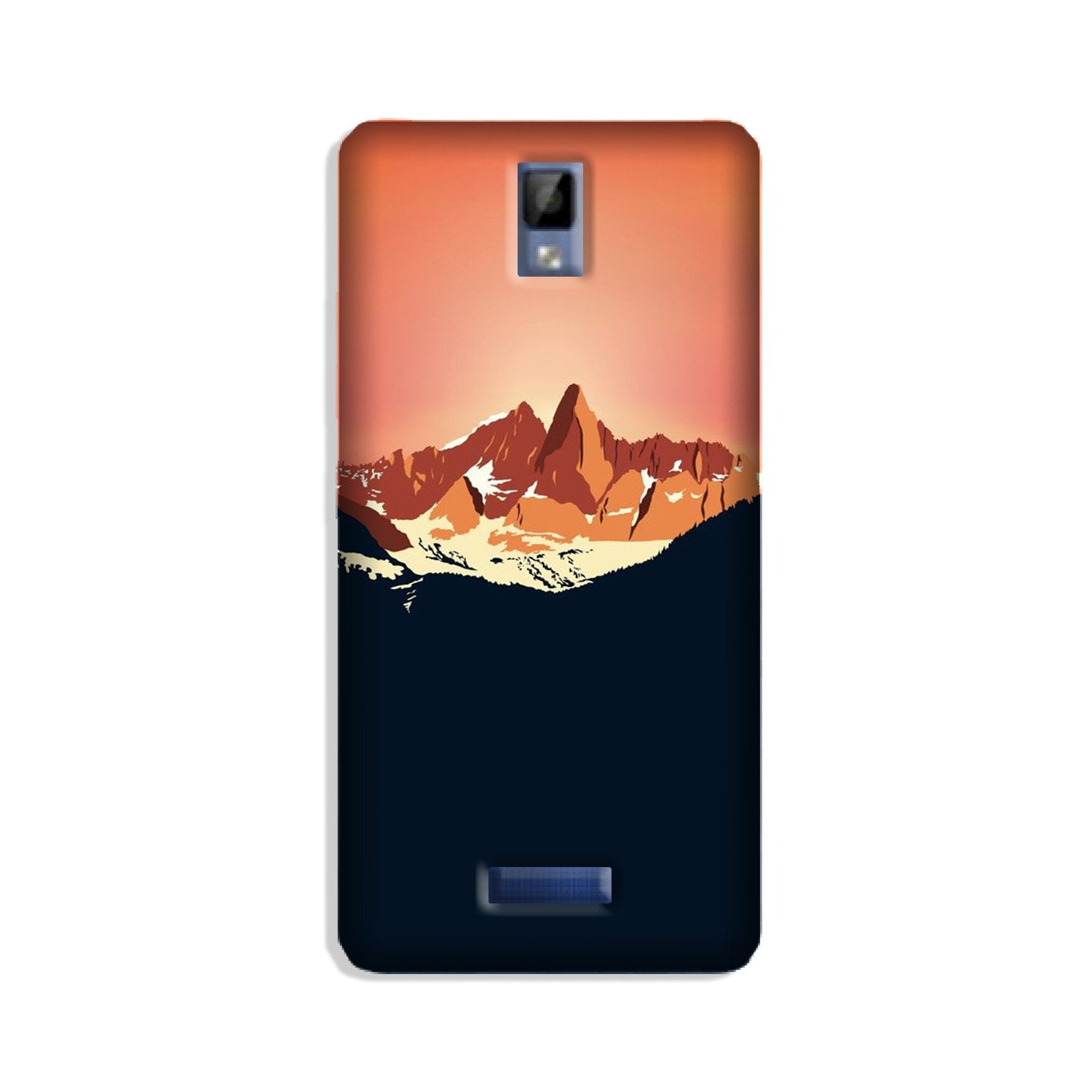 Mountains Mobile Back Case for Gionee P7 (Design - 227) Mountains Case for Gionee P7 (Design No. 227)