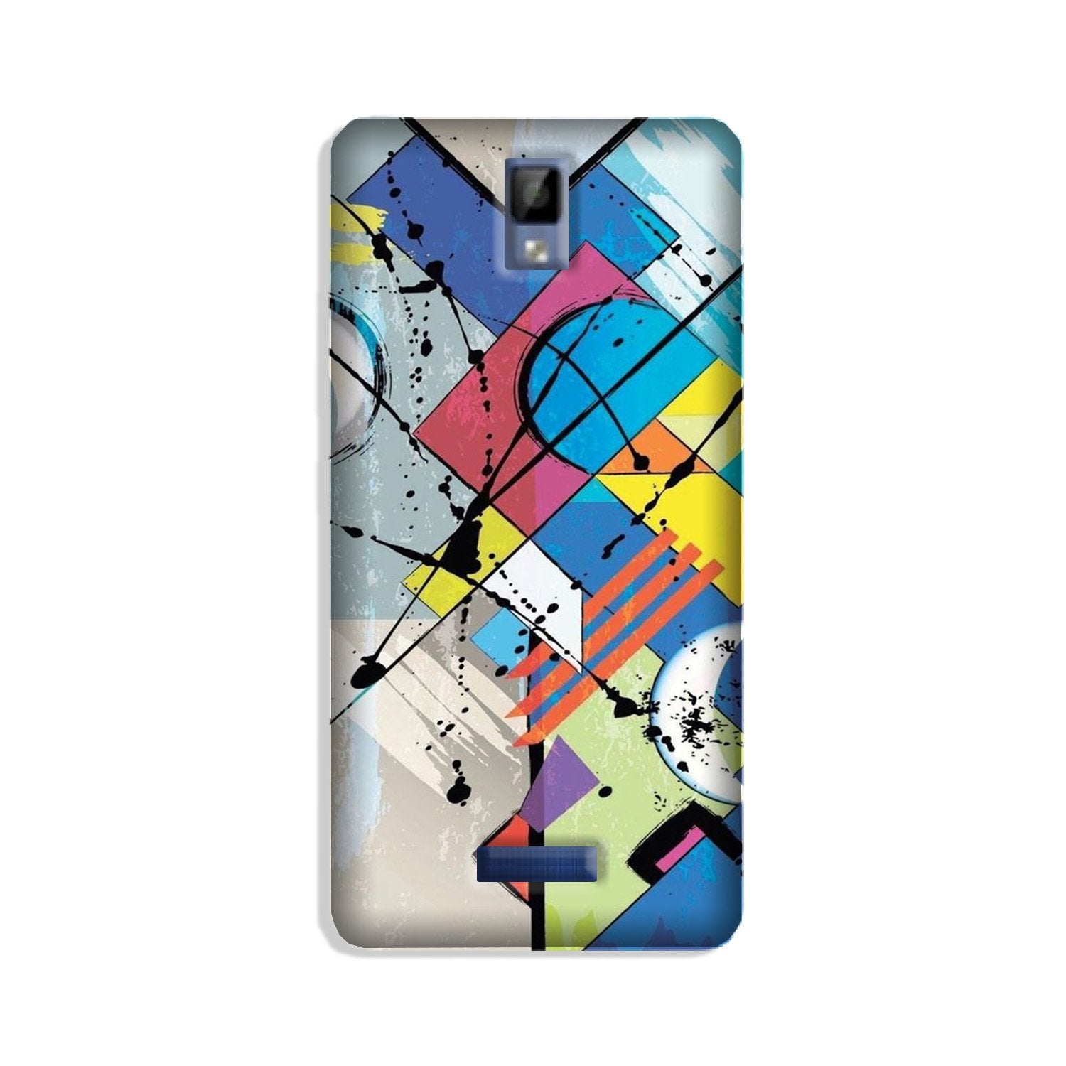 Modern Art Mobile Back Case for Gionee P7 (Design - 235) Modern Art Case for Gionee P7 (Design No. 235)