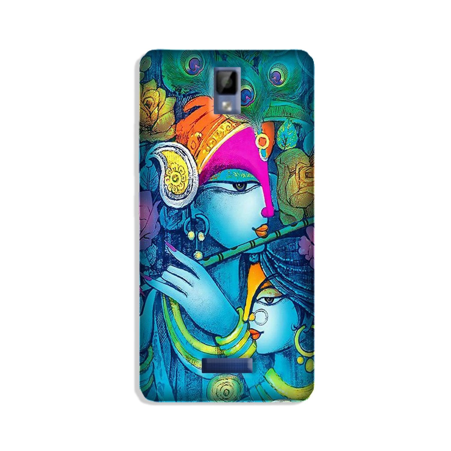 Radha Krishna Mobile Back Case for Gionee P7 (Design - 288) Radha Krishna Case for Gionee P7 (Design No. 288)