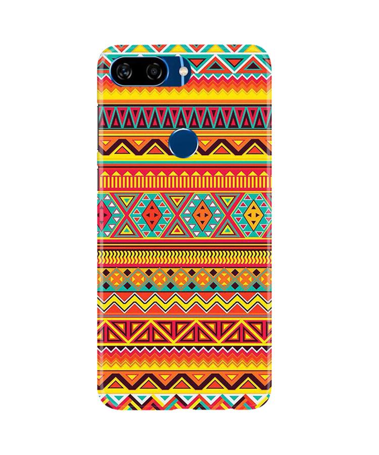 Zigzag line pattern Mobile Back Case for Gionee S11 Lite (Design - 4) Zigzag line pattern Case for Gionee S11 Lite