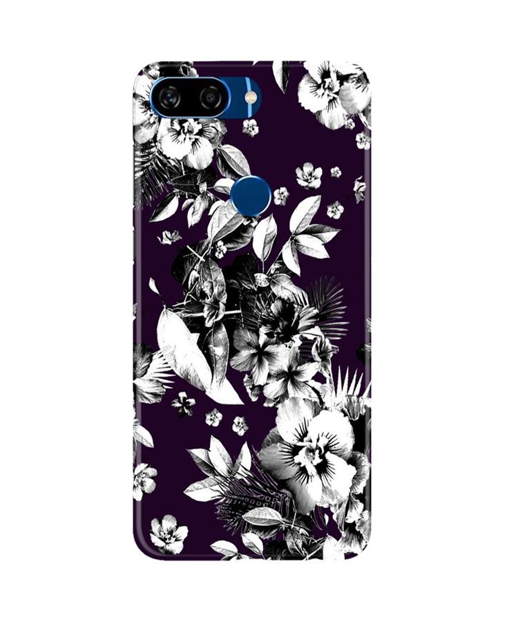 white flowers Mobile Back Case for Gionee S11 Lite (Design - 7) white flowers Case for Gionee S11 Lite