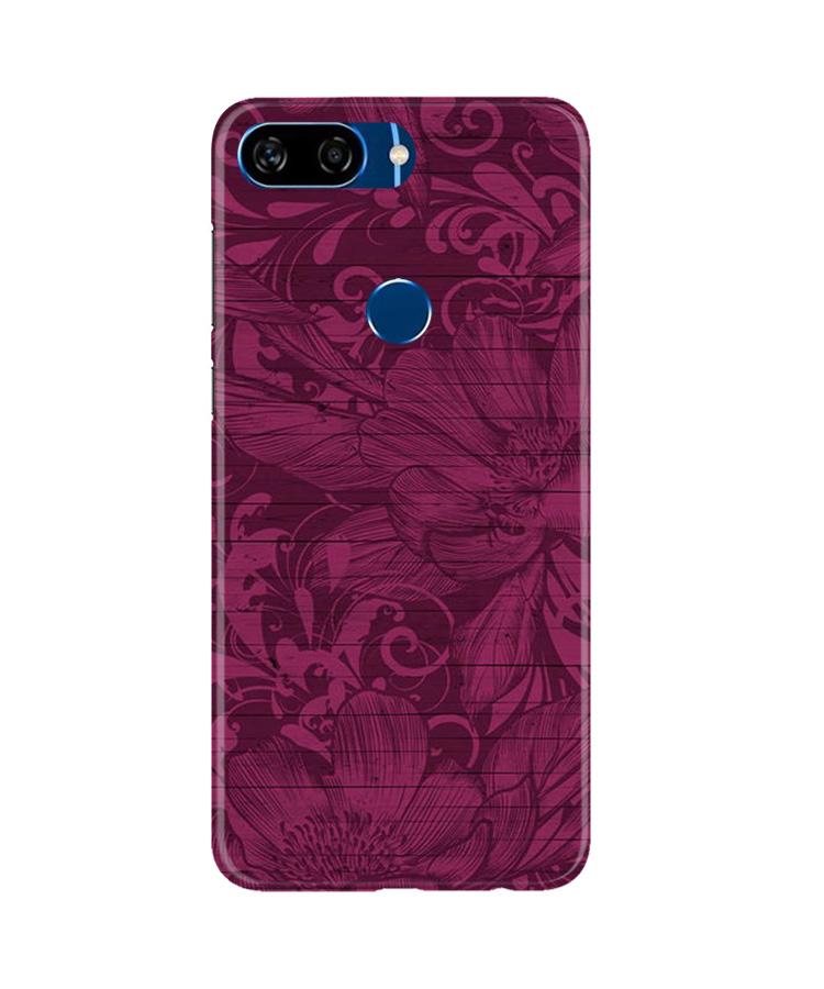 Purple Backround Mobile Back Case for Gionee S11 Lite (Design - 22) Purple Backround Case for Gionee S11 Lite