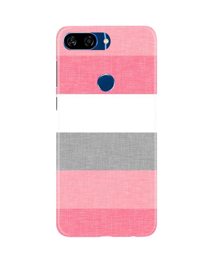 Pink white pattern Mobile Back Case for Gionee S11 Lite (Design - 55) Pink white pattern Case for Gionee S11 Lite