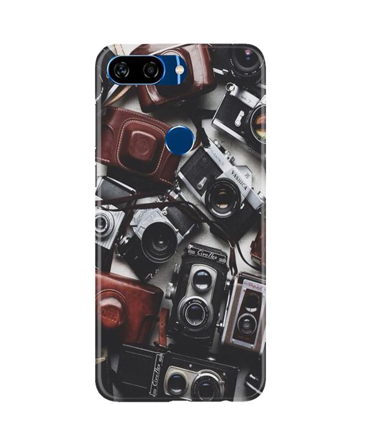 Cameras Mobile Back Case for Gionee S11 Lite (Design - 57) Cameras Case for Gionee S11 Lite