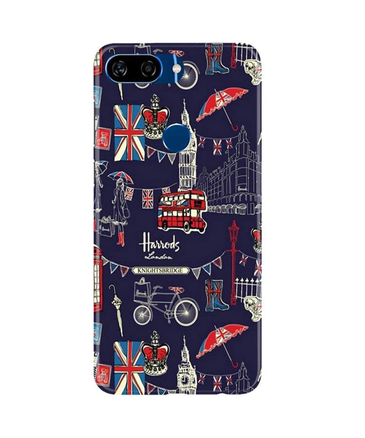 Love London Mobile Back Case for Gionee S11 Lite (Design - 75) Love London Case for Gionee S11 Lite