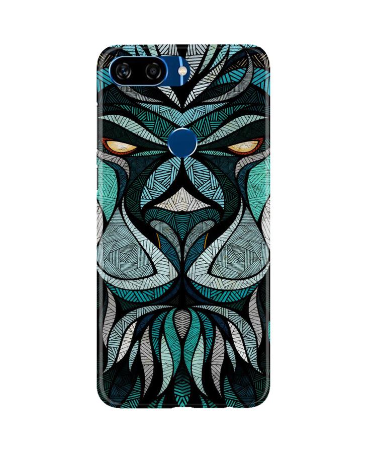 Lion Mobile Back Case for Gionee S11 Lite (Design - 97) Lion Case for Gionee S11 Lite