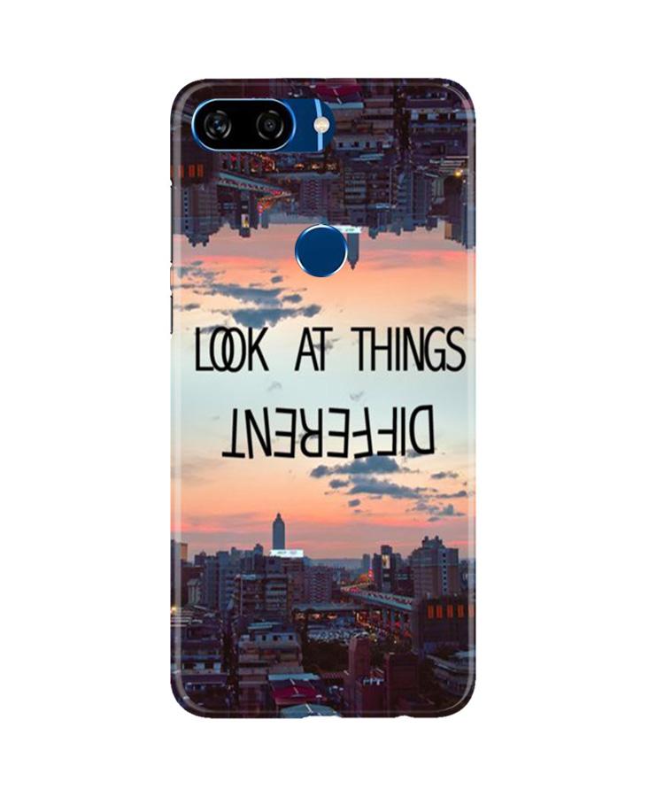 Look at things different Mobile Back Case for Gionee S11 Lite (Design - 99) Look at things different Case for Gionee S11 Lite