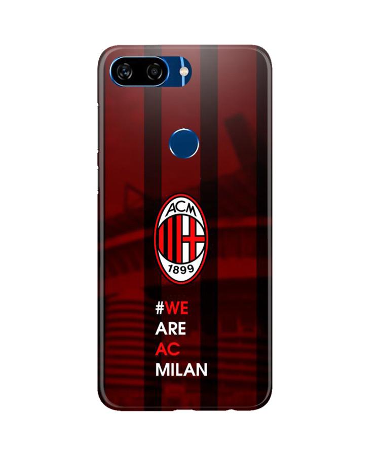 AC Milan Mobile Back Case for Gionee S11 Lite (Design - 155) AC Milan Case for Gionee S11 Lite (Design - 155)
