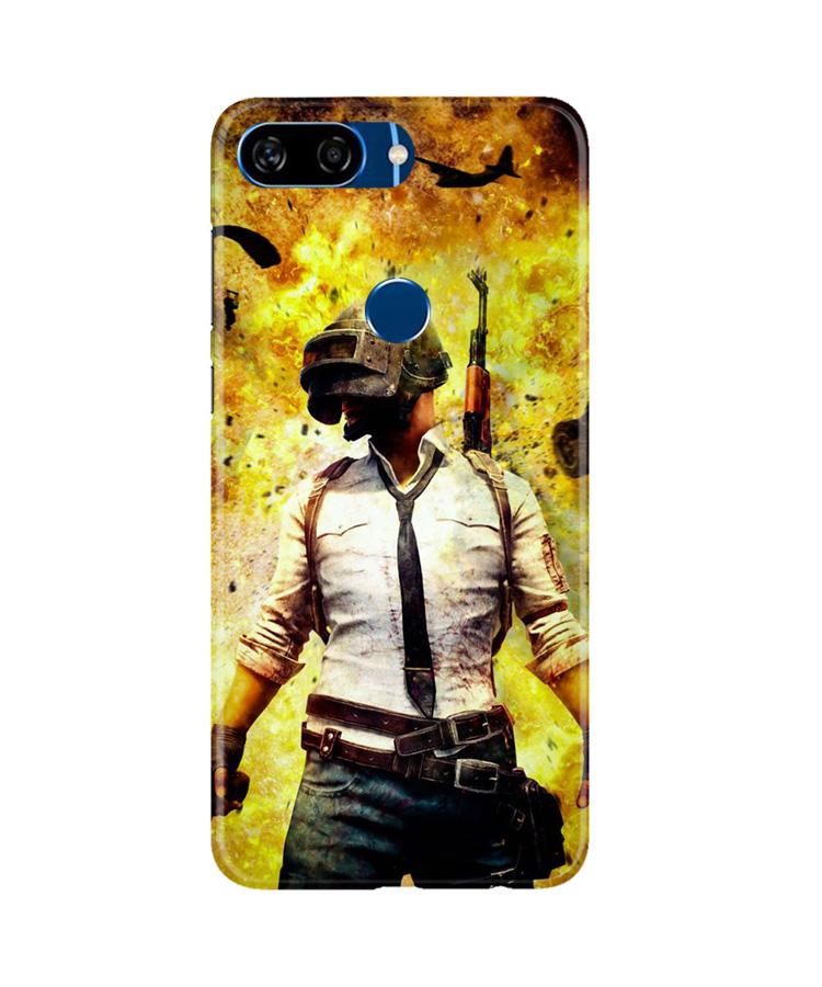 Pubg Mobile Back Case for Gionee S11 Lite (Design - 180) Pubg Case for Gionee S11 Lite (Design - 180)