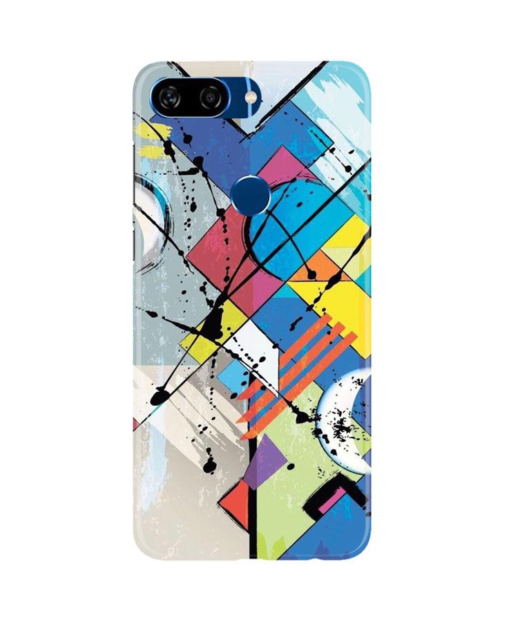 Modern Art Mobile Back Case for Gionee S11 Lite (Design - 235) Modern Art Case for Gionee S11 Lite (Design No. 235)