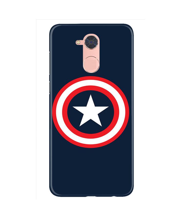 Captain America Mobile Back Case for Gionee S6 Pro (Design - 42) Captain America Case for Gionee S6 Pro
