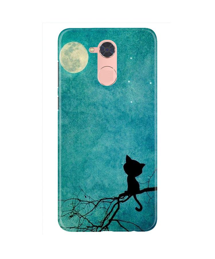 Moon cat Mobile Back Case for Gionee S6 Pro (Design - 70) Moon cat Case for Gionee S6 Pro