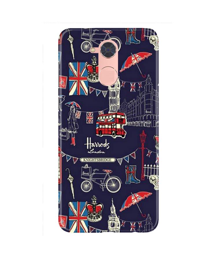 Love London Mobile Back Case for Gionee S6 Pro (Design - 75) Love London Case for Gionee S6 Pro