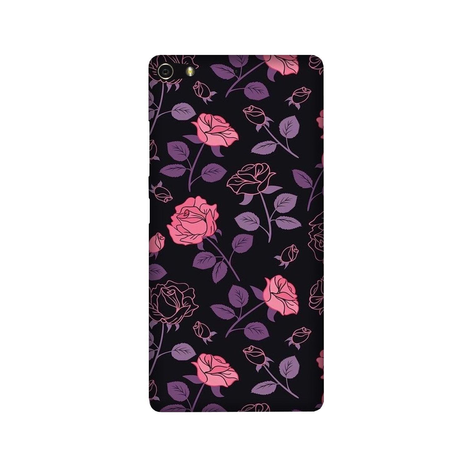 Rose Pattern Mobile Back Case for Gionee Elifi S7 (Design - 2) Rose Pattern Case for Gionee Elifi S7