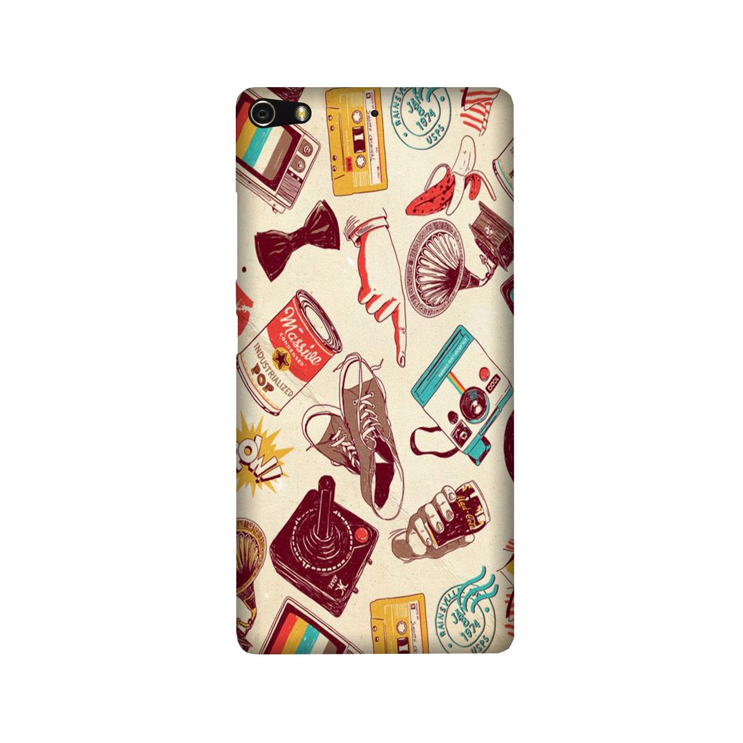Vintage Mobile Back Case for Gionee Elifi S7 (Design - 35) Vintage Case for Gionee Elifi S7