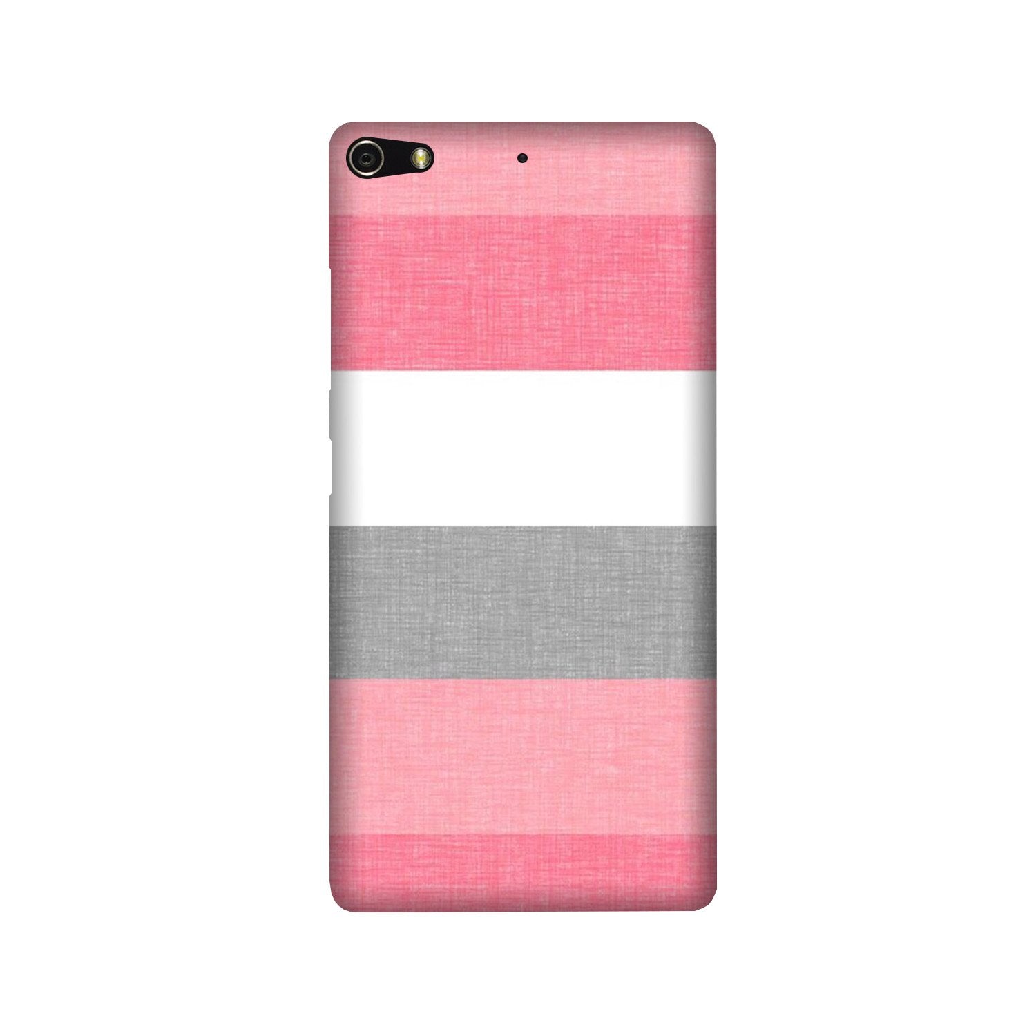 Pink white pattern Mobile Back Case for Gionee Elifi S7 (Design - 55) Pink white pattern Case for Gionee Elifi S7