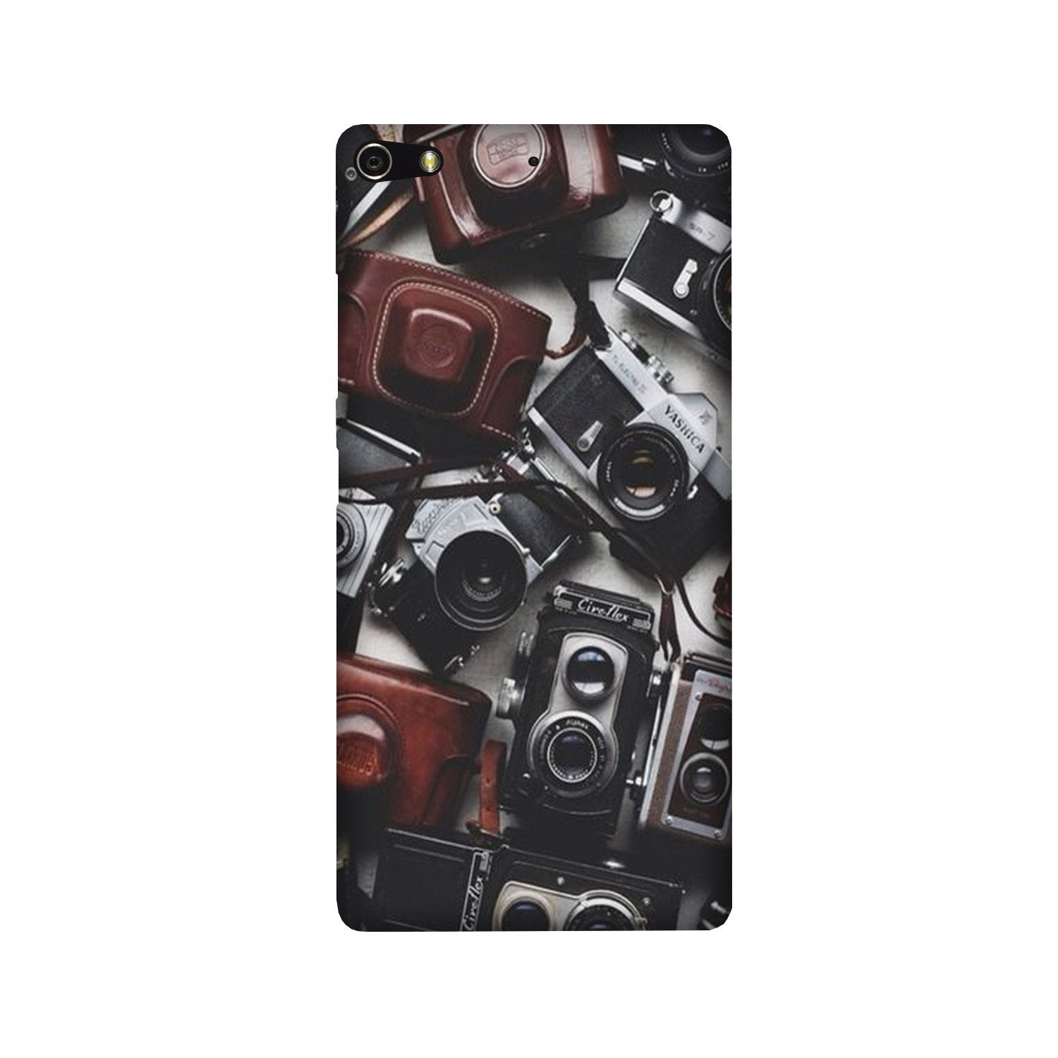 Cameras Mobile Back Case for Gionee Elifi S7 (Design - 57) Cameras Case for Gionee Elifi S7