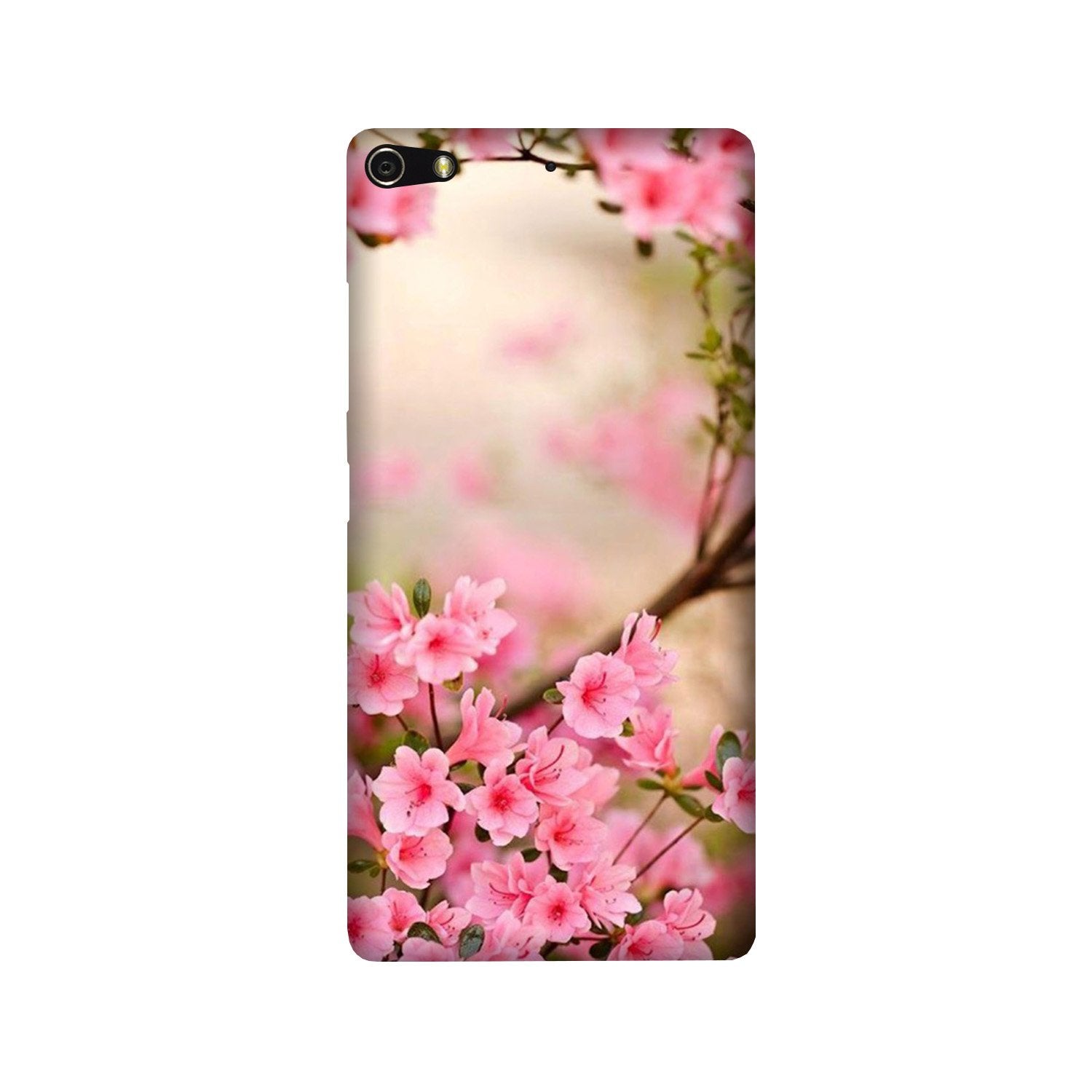 Pink flowers Mobile Back Case for Gionee Elifi S7 (Design - 69) Pink flowers Case for Gionee Elifi S7
