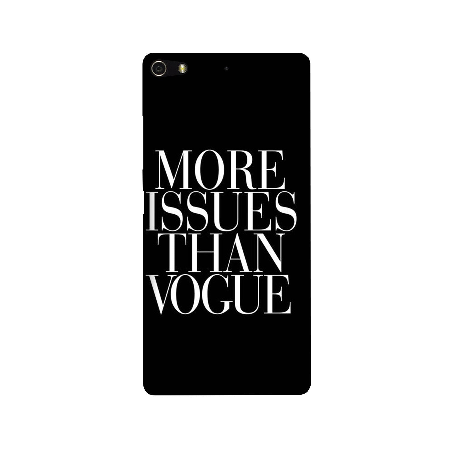 More Issues than Vague Mobile Back Case for Gionee Elifi S7 (Design - 74) More Issues than Vague Case for Gionee Elifi S7
