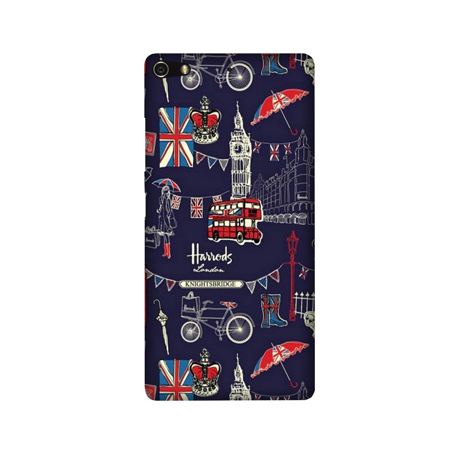 Love London Mobile Back Case for Gionee Elifi S7 (Design - 75) Love London Case for Gionee Elifi S7