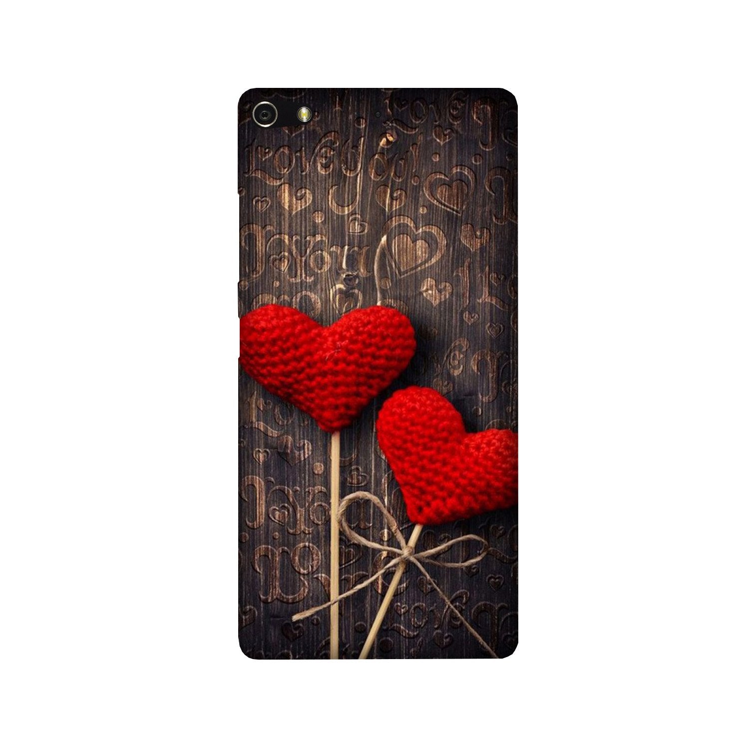 Red Hearts Mobile Back Case for Gionee Elifi S7 (Design - 80) Red Hearts Case for Gionee Elifi S7
