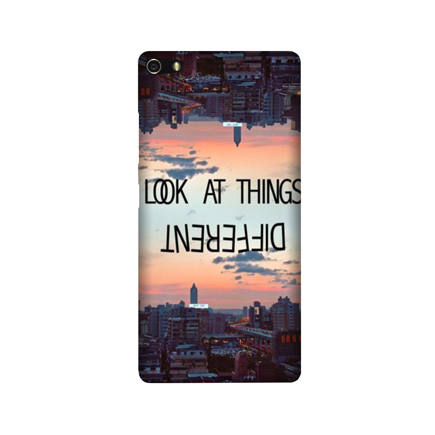 Look at things different Mobile Back Case for Gionee Elifi S7 (Design - 99) Look at things different Case for Gionee Elifi S7