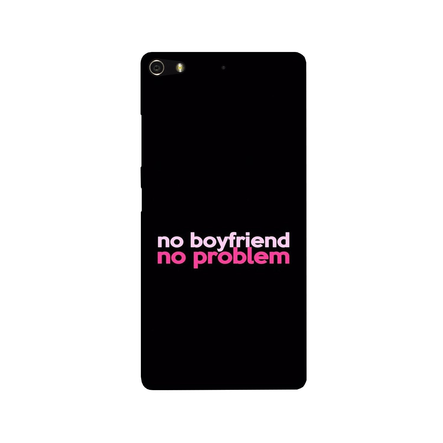 No Boyfriend No problem Mobile Back Case for Gionee Elifi S7 (Design - 138) No Boyfriend No problem Case for Gionee Elifi S7 (Design - 138)