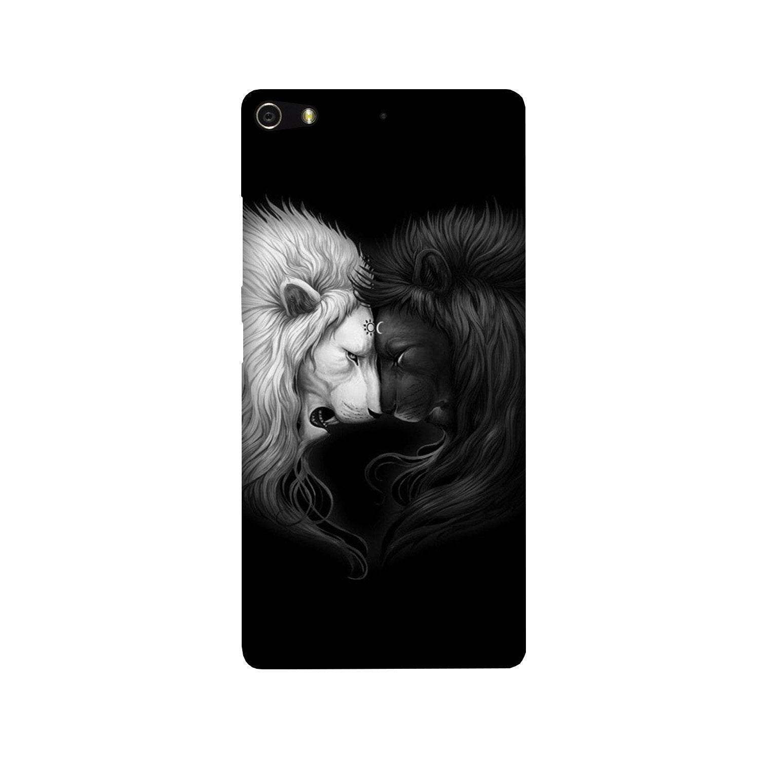 Dark White Lion Mobile Back Case for Gionee Elifi S7 (Design - 140) Dark White Lion Case for Gionee Elifi S7 (Design - 140)